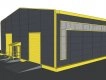 3D визуализация Грузовое СТО 