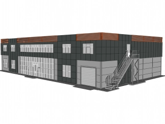 Магазин из сэндвич-панелей