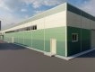 3D визуализация Производственное здание, цех, завод