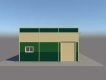 3D визуализация Производственное здание, цех, завод
